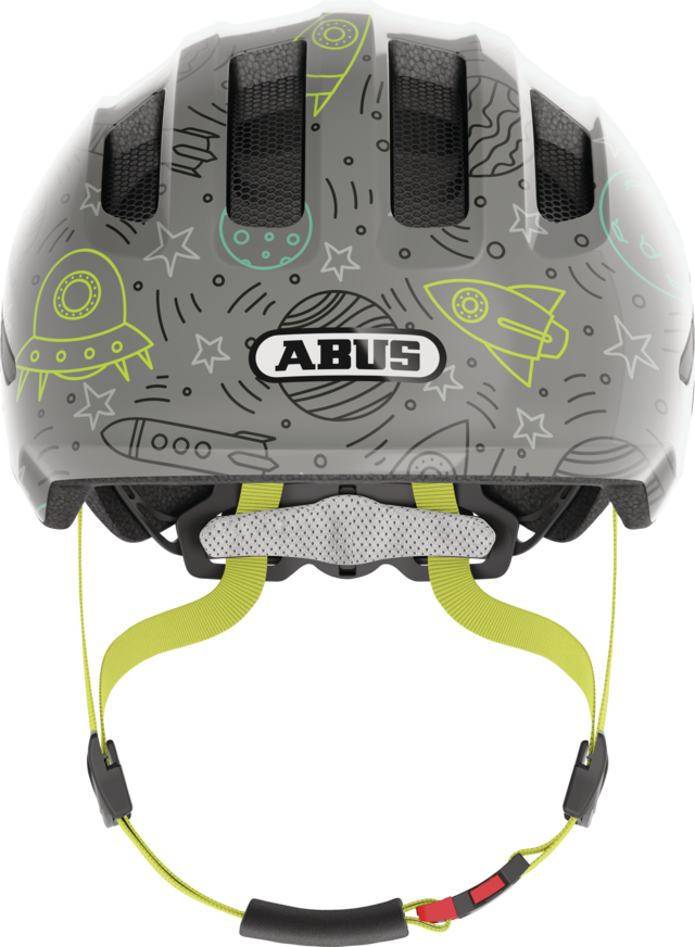 Abus Helm Smiley 3.0 LED grey space S 45-50cm – Bild 4