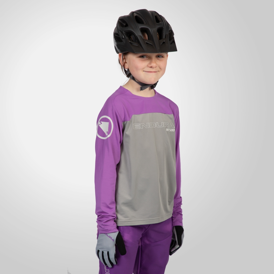 Endura Kids MT500 JRBurner Tikot Langarm - 7-8J – Bild 2