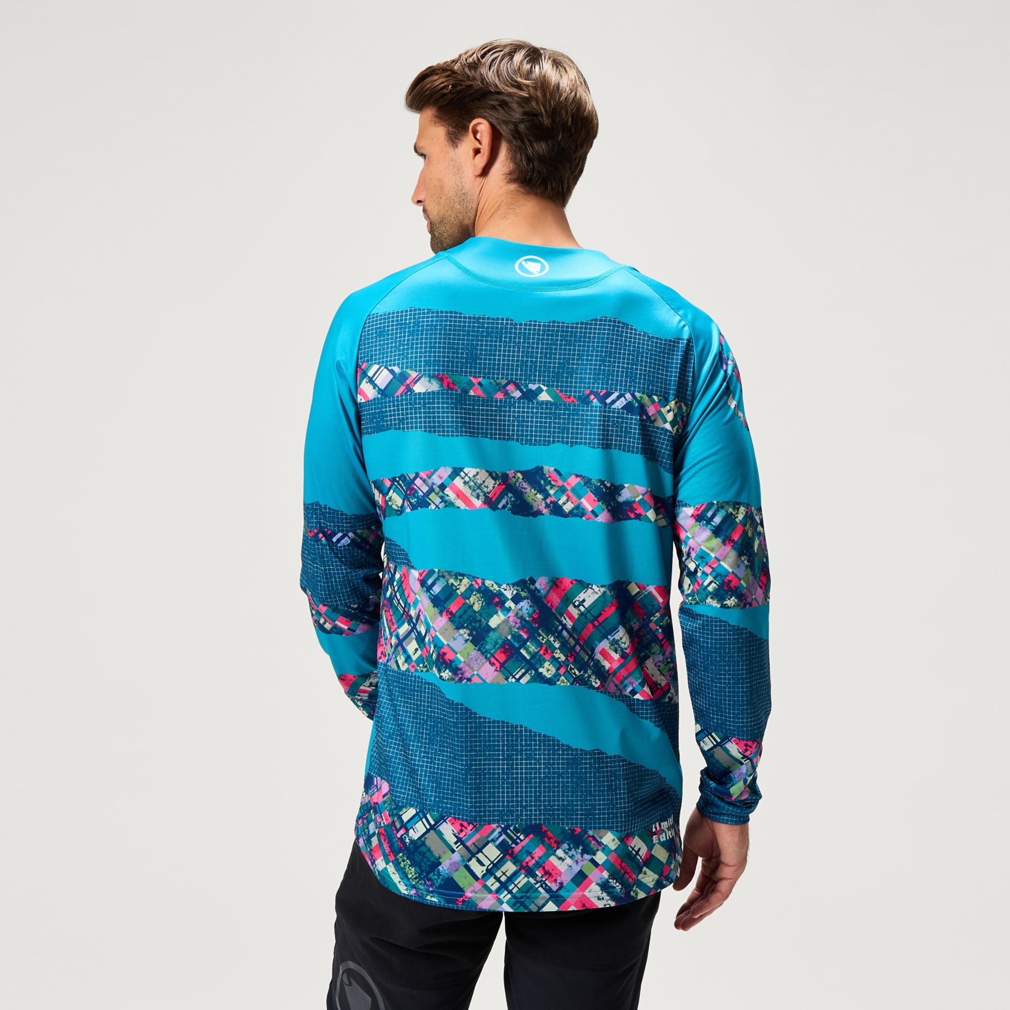 Endura Patchwork LTD Printed L/S Tee - M – Bild 4