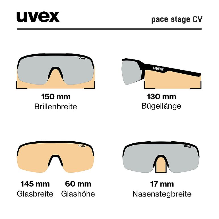Uvex Pace Stage CV Sonnenbrille – Bild 6